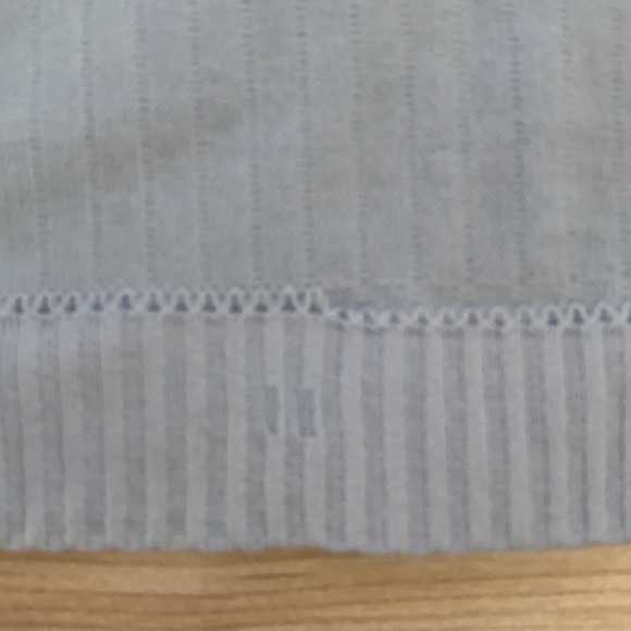 ❤️ Lululemon Ebb to Street RB Crop Tank Blue Linen Size 6 NWT - Picture 8 of 11